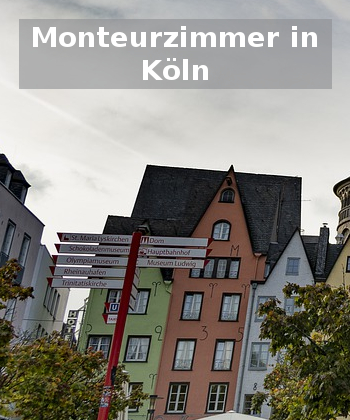 Monteurwohnung in Köln